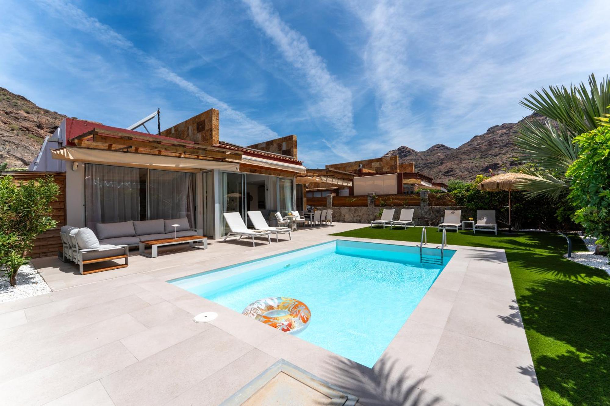 Mogán Villa Diana With Private Swimming Pool In Tauro מראה חיצוני תמונה
